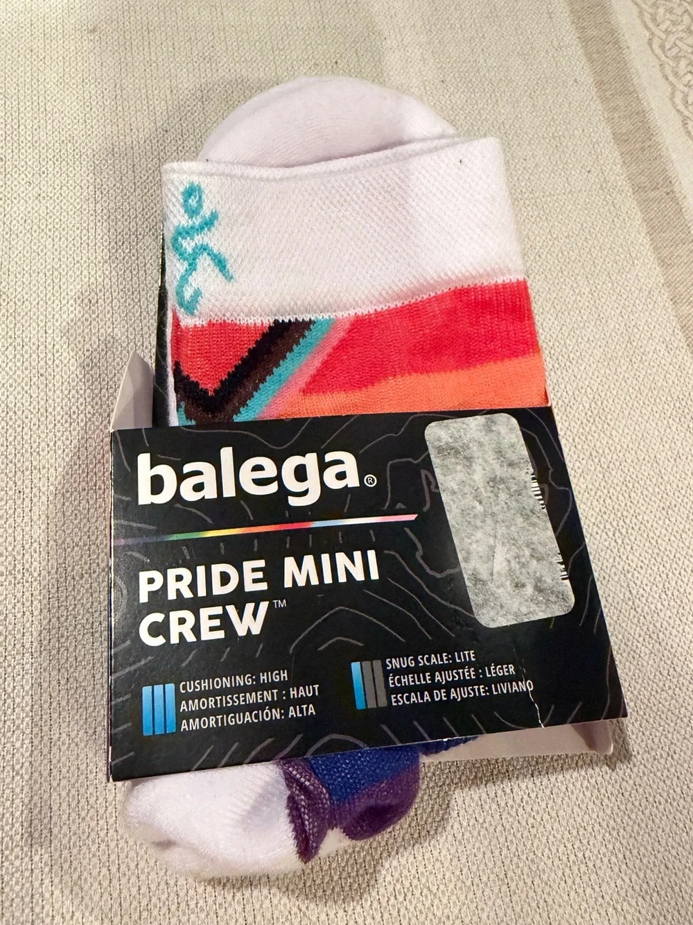 Balega Pride Mini Crew Socks Set of 2